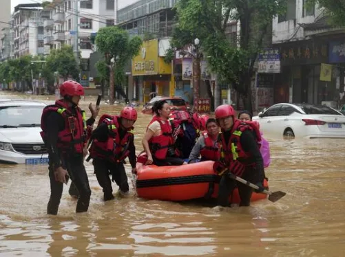 Hujan Deras Landa Guizhou: 9.100 Warga Dievakuasi, Sekolah Diliburkan