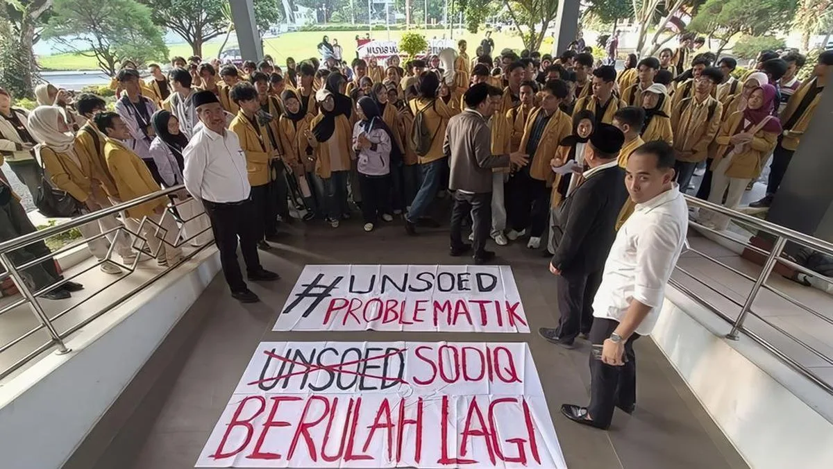 Rektor Unsoed Buka Suara soal Protes Mahasiswa: Delegasi ke Gibran Berdasarkan Surat Resmi