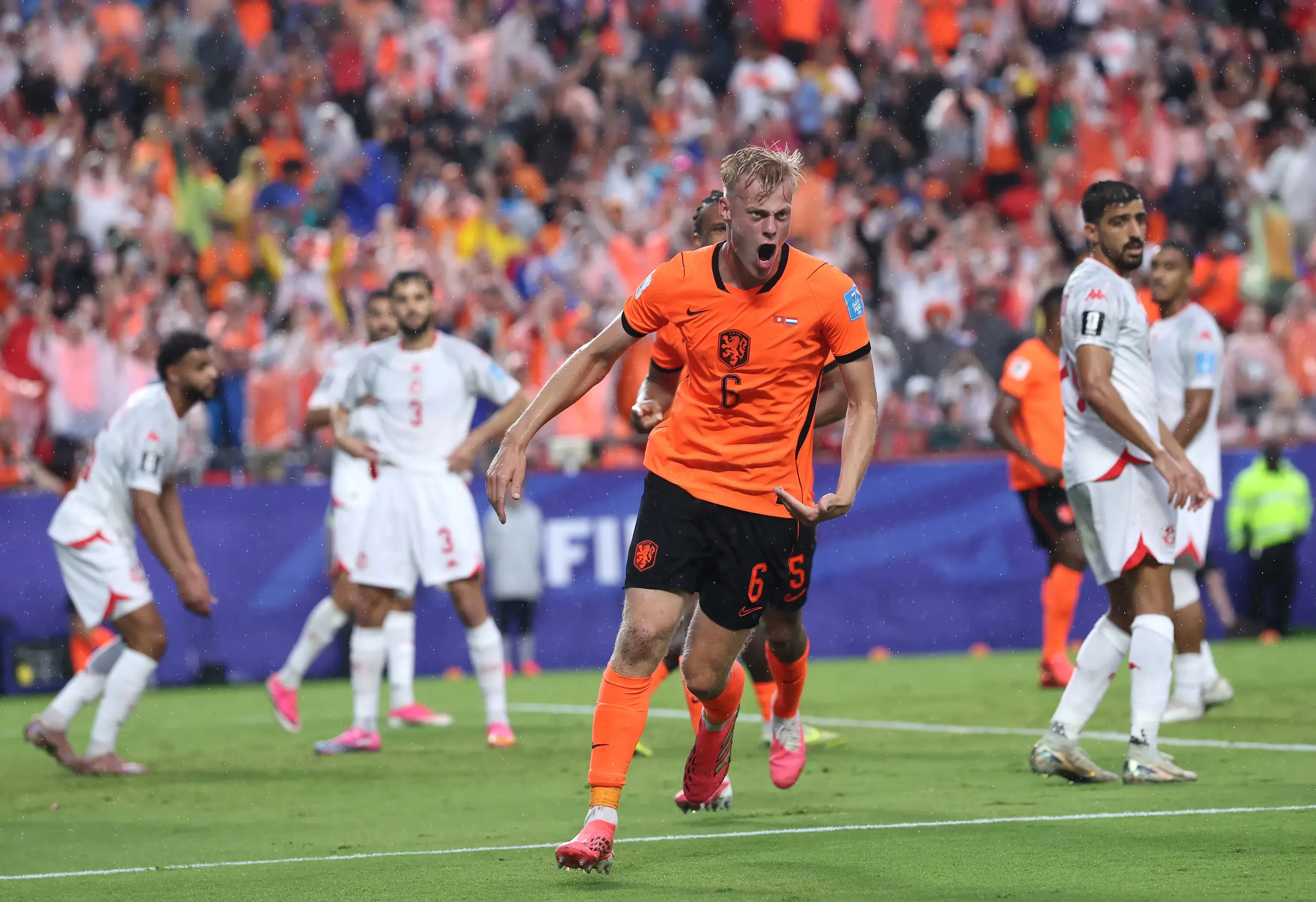 Belanda Hancurkan Tunisia, Bersiap Hadapi Maroko di Babak 32 Besar