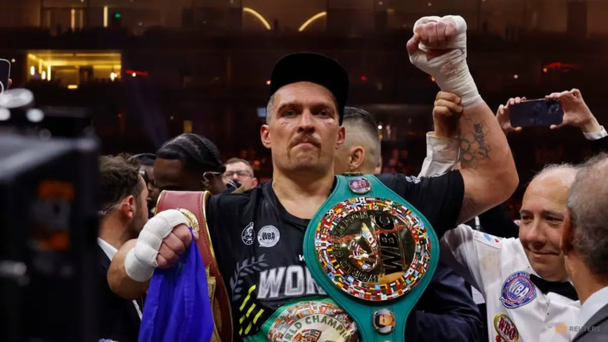 Usyk Kosongkan Tiga Sabuk Juara, Siapkan 'Tarian Terakhir' di Ring