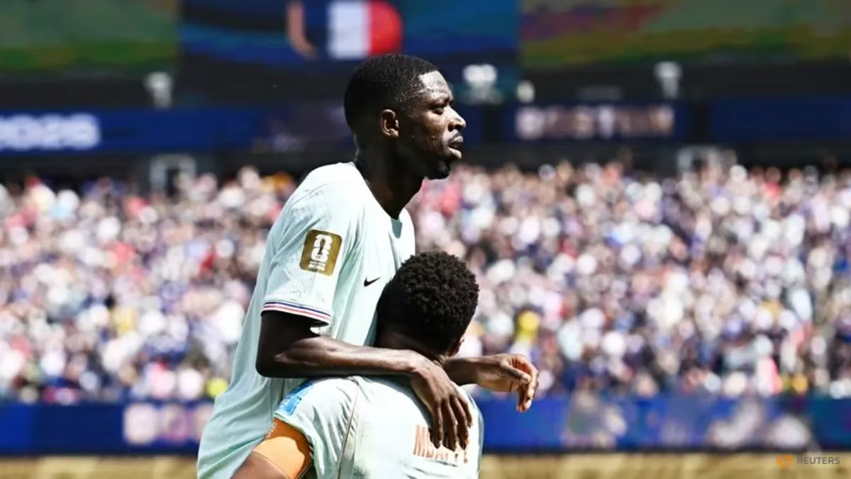 Ousmane Dembele Pamer Hat-trick 25 Menit, Prancis Hantam Norwegia