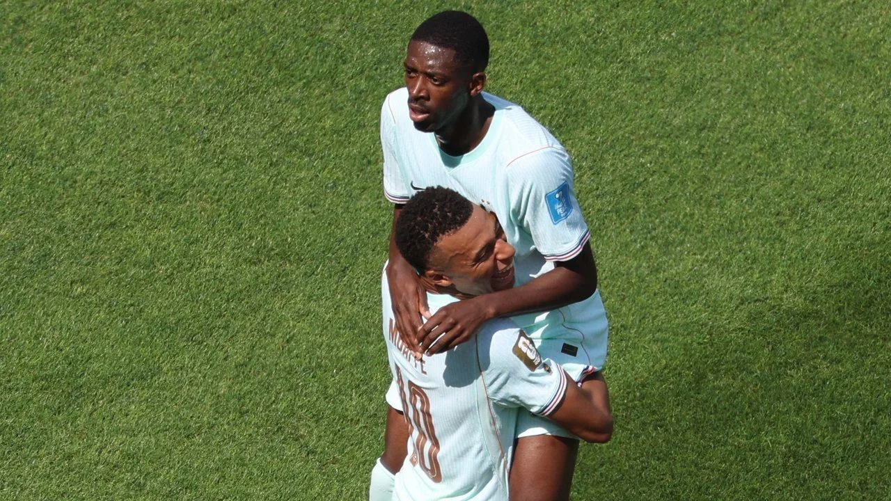 Prancis Sempurna di Grup I, Dembele Cetak Hat-trick ke Gawang Norwegia