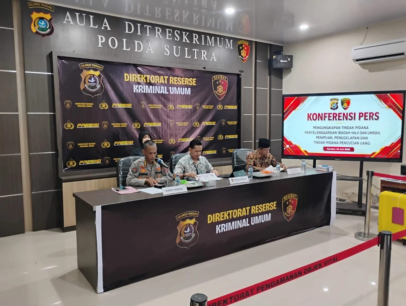 Buntut Umrah Ilegal di Sultra, Polisi Sita Rumah Mewah Tersangka Lewat UU TPPU