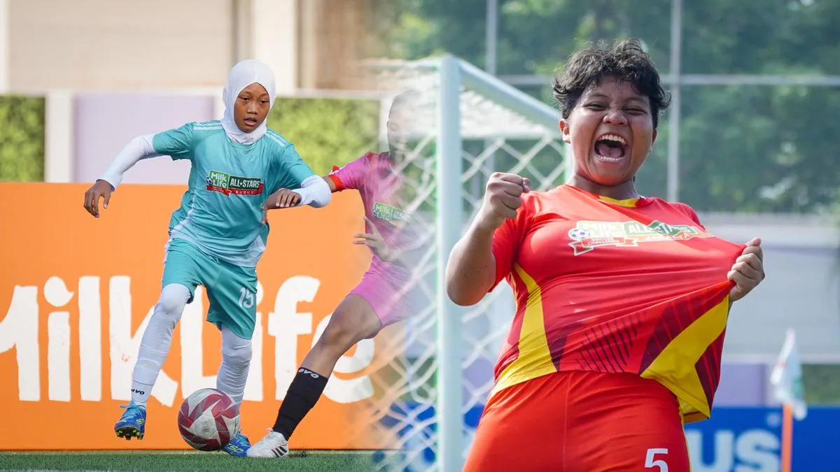 Jadwal Padat All Stars, Andien dan Raisha Buktikan Mentalitas Pesepak Bola Putri Muda