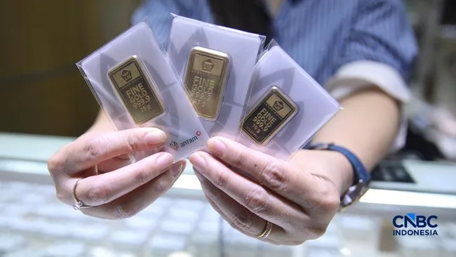 Emas di Atas US$4.000, Saham Antam Mulai Bangkit: Target Harga Rp4.800