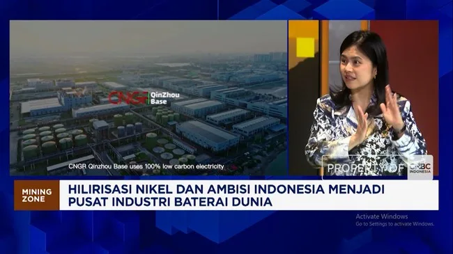 Hilirisasi Nikel RI Makin Dalam: CNGR Siapkan Prekursor Baterai pada 2026