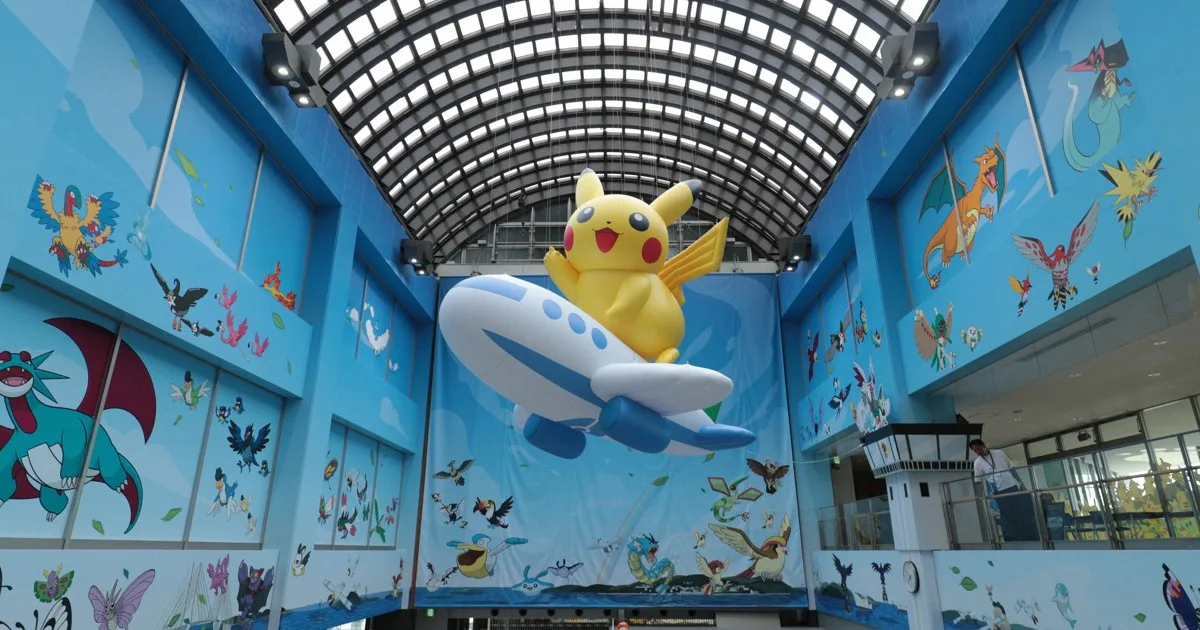 Pikachu dan Pokemon Jadi Ikon Pemulihan Bencana di Jepang: Bandara Bertema Resmi Dibuka