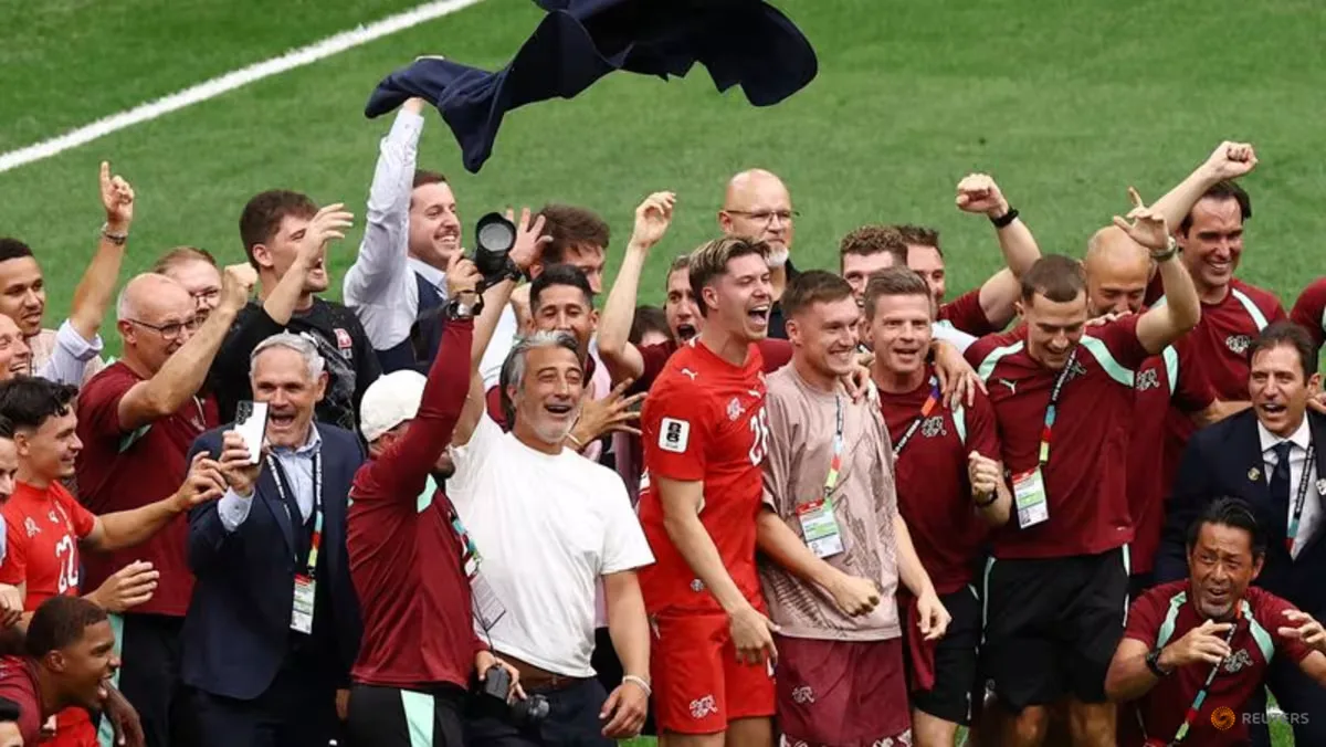 Tanpa Bintang Muda, Swiss Taklukkan Kolombia lewat Adu Penalti