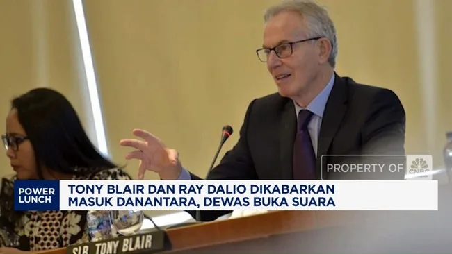 Tony Blair Bertemu Rosan Roeslani, Danantara Jadi Incaran Investor Global
