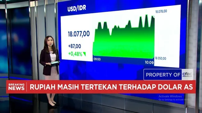IHSG Lesu, Rupiah Tembus Rp 18.077: S&P Pantau Status Investasi RI