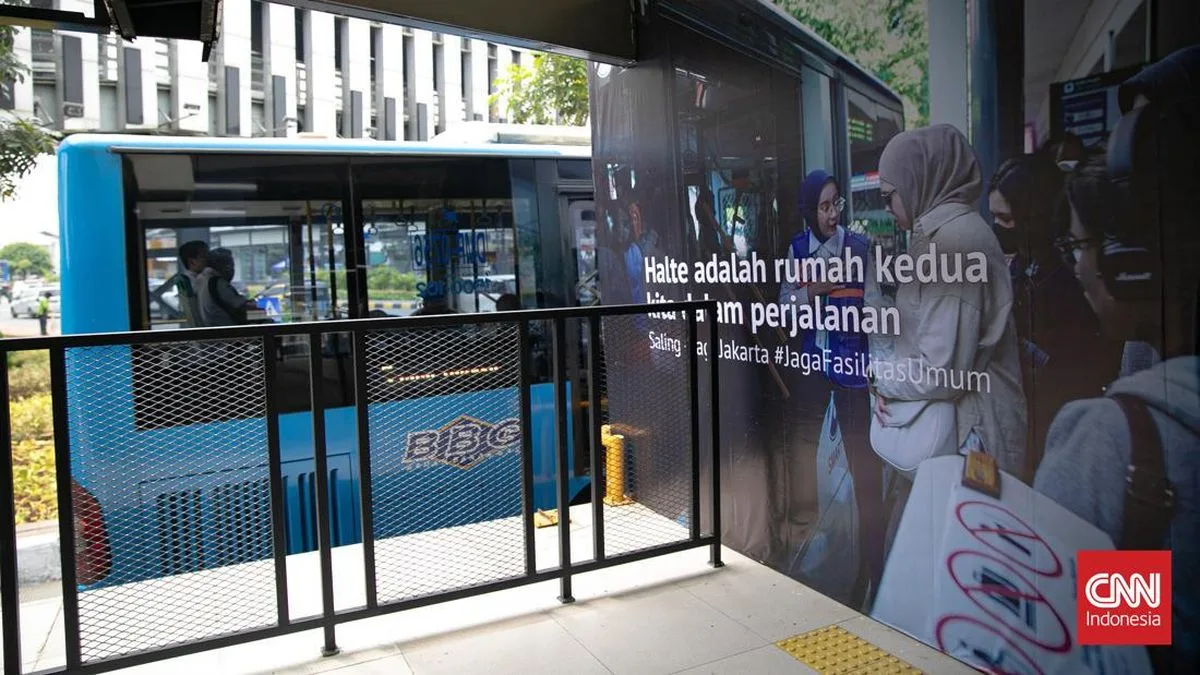 Enam Halte Transjakarta Baru Disiapkan untuk Skema Naming Rights