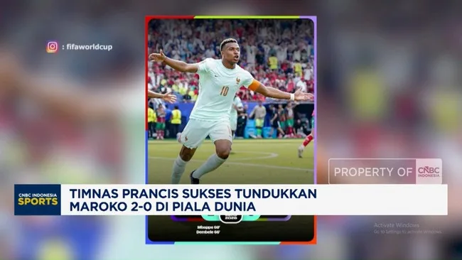 Prancis Hempaskan Maroko 2-0, Satu Langkah Lagi ke Final Piala Dunia 2026
