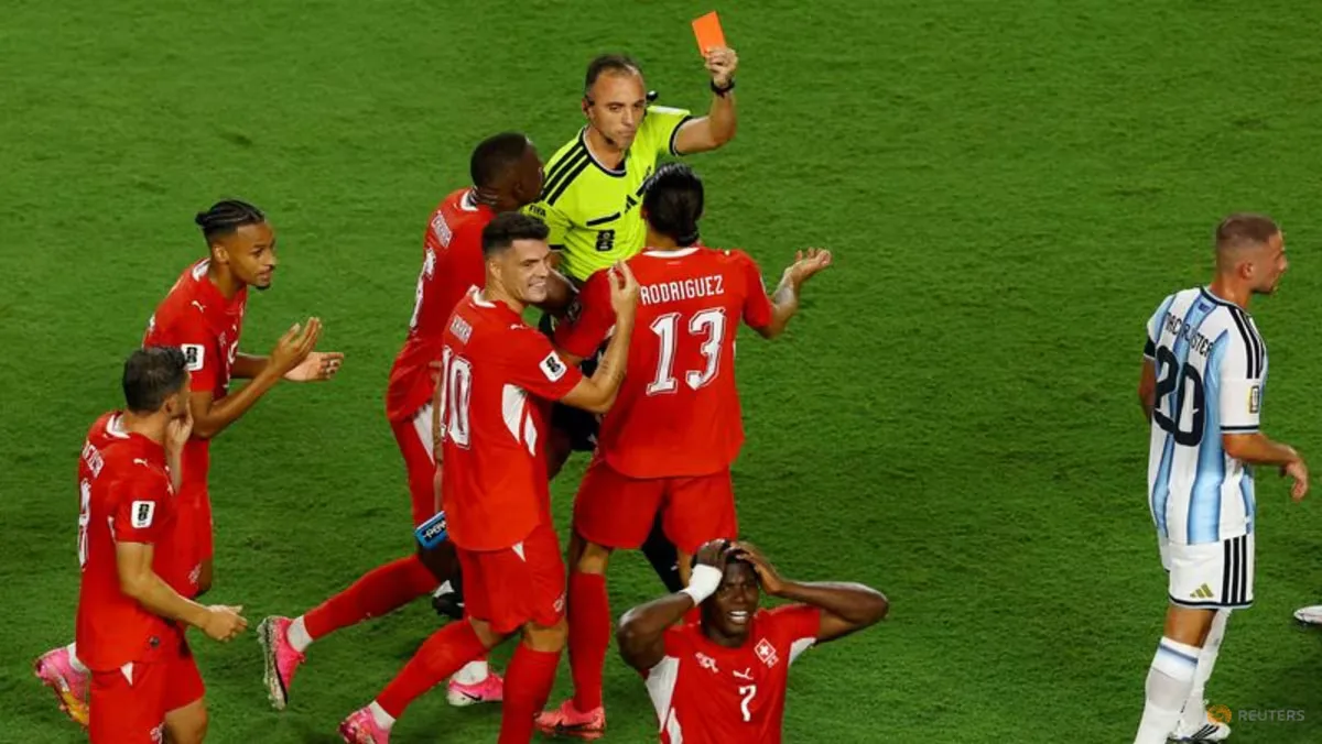 Drama Kartu Merah Embolo Hancurkan Mimpi Swiss ke Semifinal Piala Dunia