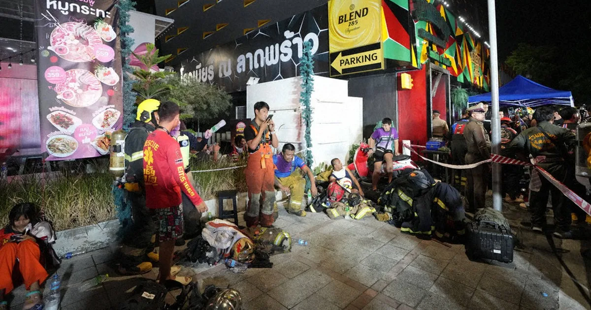 Kebakaran Maut di Pub Bangkok: 27 Tewas, Kelalaian Listrik Diduga Jadi Pemicu