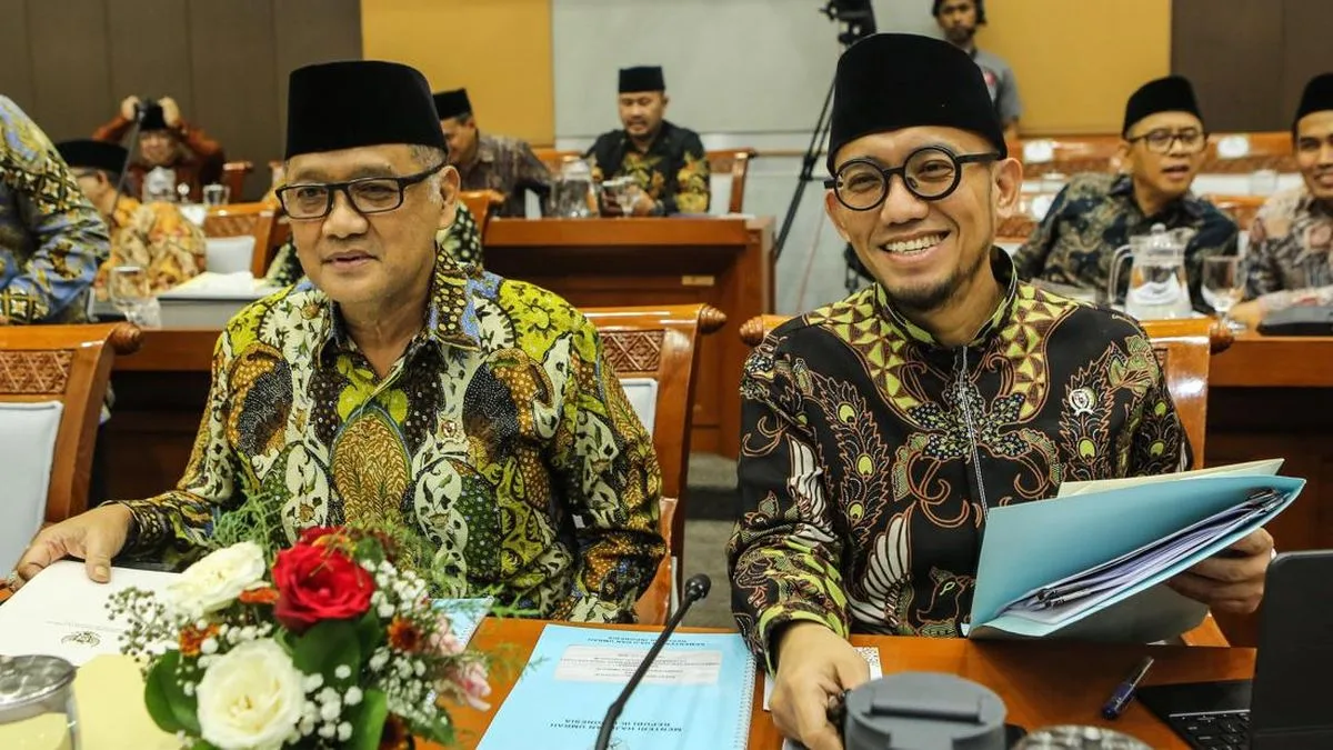 Kemenhaj Minta Restu DPR Cairkan Rp4 Triliun untuk Kunci Lokasi Tenda Haji 2027
