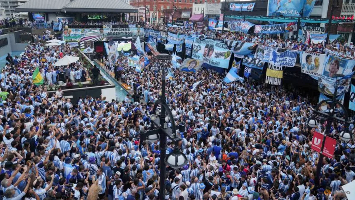 Polisi Atlanta Siapkan Pengamanan Ekstra untuk Laga Argentina vs Inggris: Rivalitas Panas di Semifinal Piala Dunia