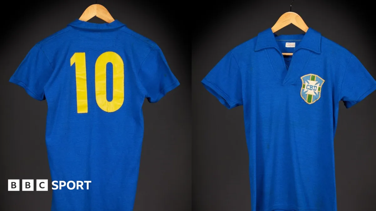 Jersey Pele di Final Piala Dunia 1958 Laku Rp71 Miliar, Jadi Koleksi Termahal Kedua
