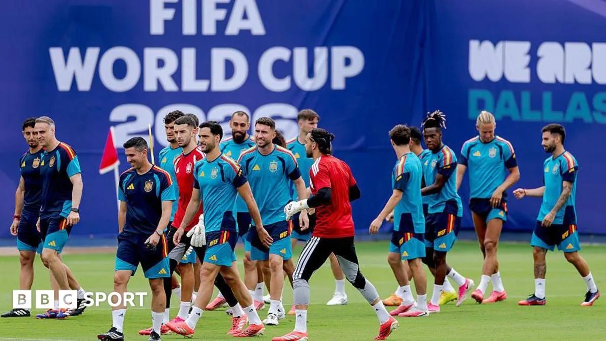 Badai Petir Gagalkan Latihan Terakhir Spanyol Jelang Final Piala Dunia