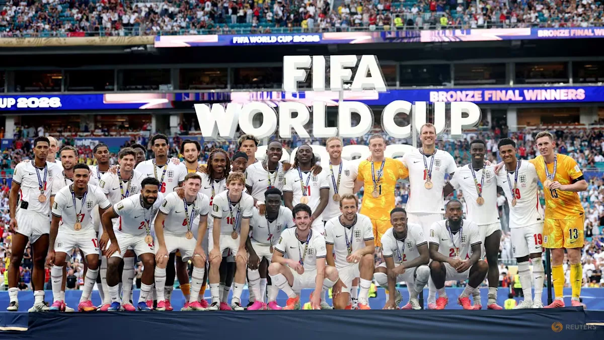 Pesta Gol 10 di Miami: Inggris Hancurkan Prancis 6-4, Mbappe Ukir Rekor