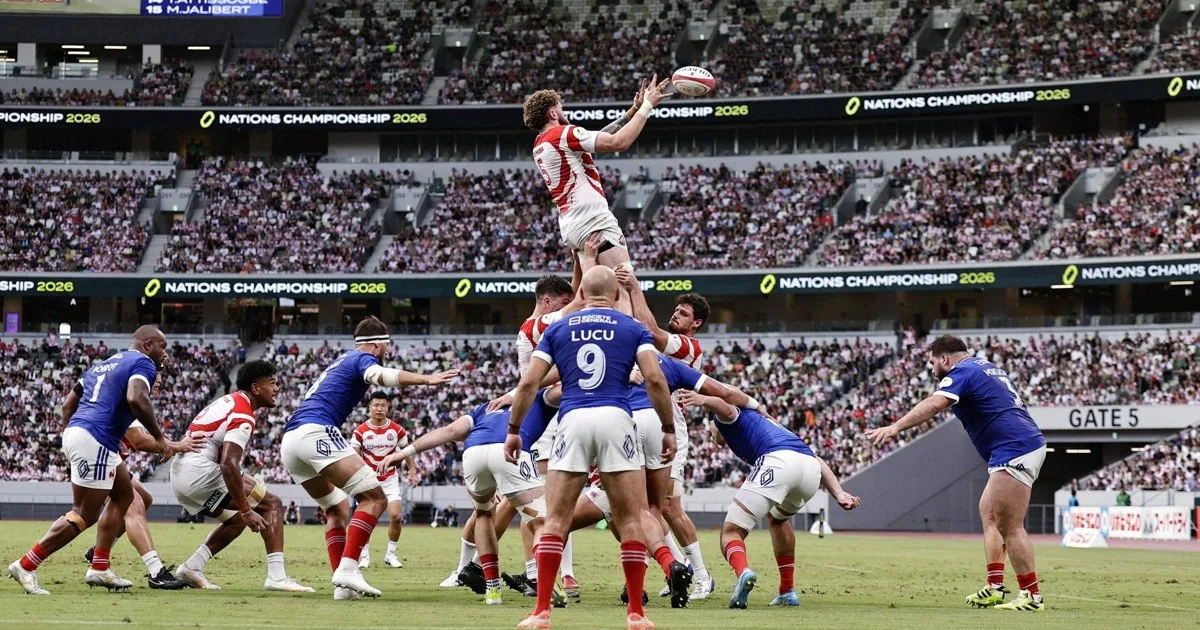 Jepang Tumbang 42-15 dari Prancis di Nations Championship, Catat Satu Kemenangan dari Tiga Laga