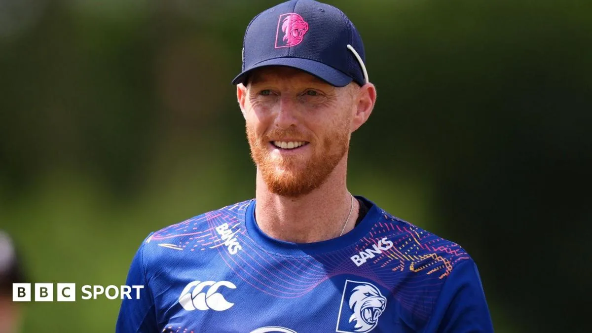 Ben Stokes Kembali Bergemuruh: Century Dramatis di Debut Domestik Pasca-Pensiun