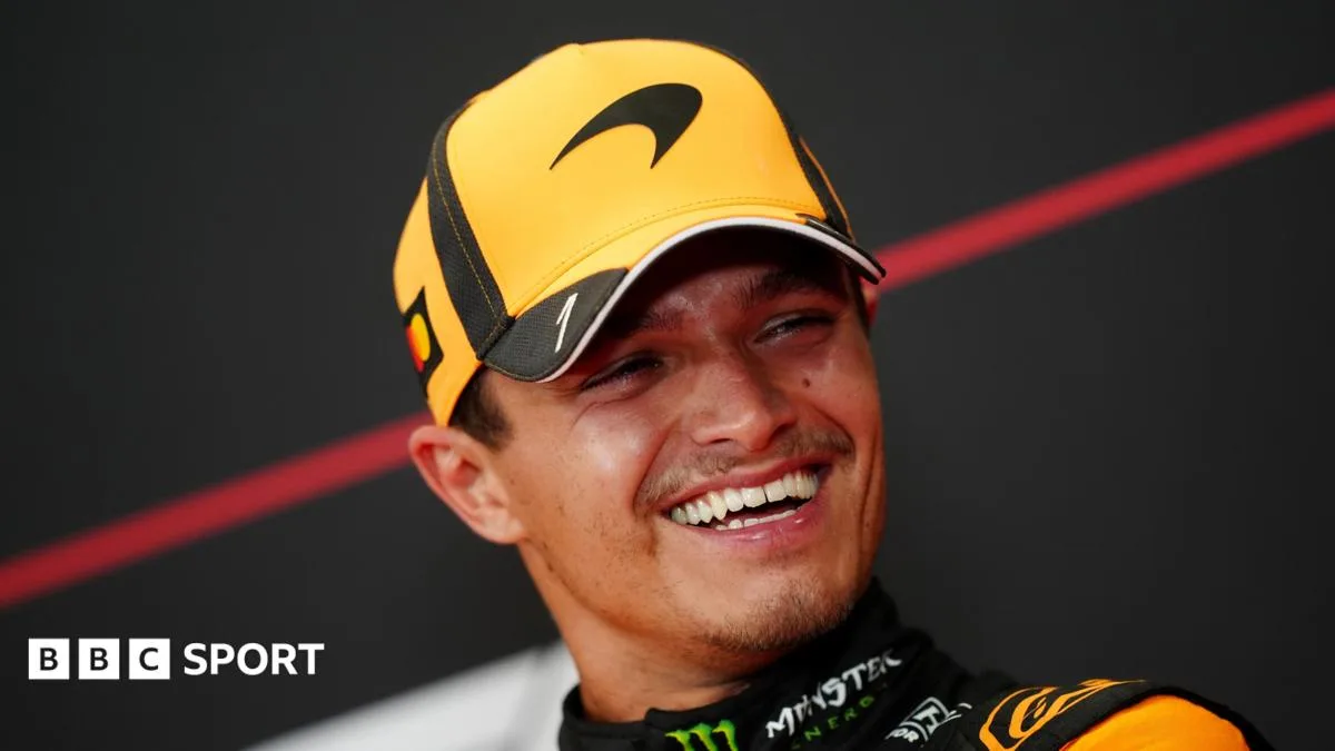 Lando Norris Menang di Hungaria, McLaren Hampir Sempurna Saat Ferrari Tergelincir
