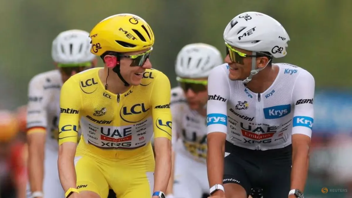 Pogacar Ukir Sejarah di Tour de France, Tapi Kebahagiaan Sejati Datang dari Membantu Rekan Setim