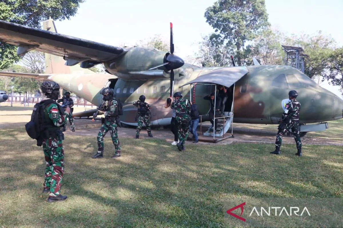 Korpasgat Tuntaskan Latihan Antiteror Bandara, Kolaborasi dengan Pelatih Inggris
