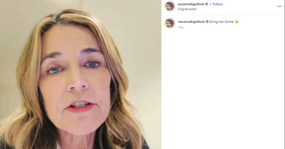 Savannah Guthrie Kembali Memohon pada Penculik Ibunya: 'Lakukan Hal yang Benar'