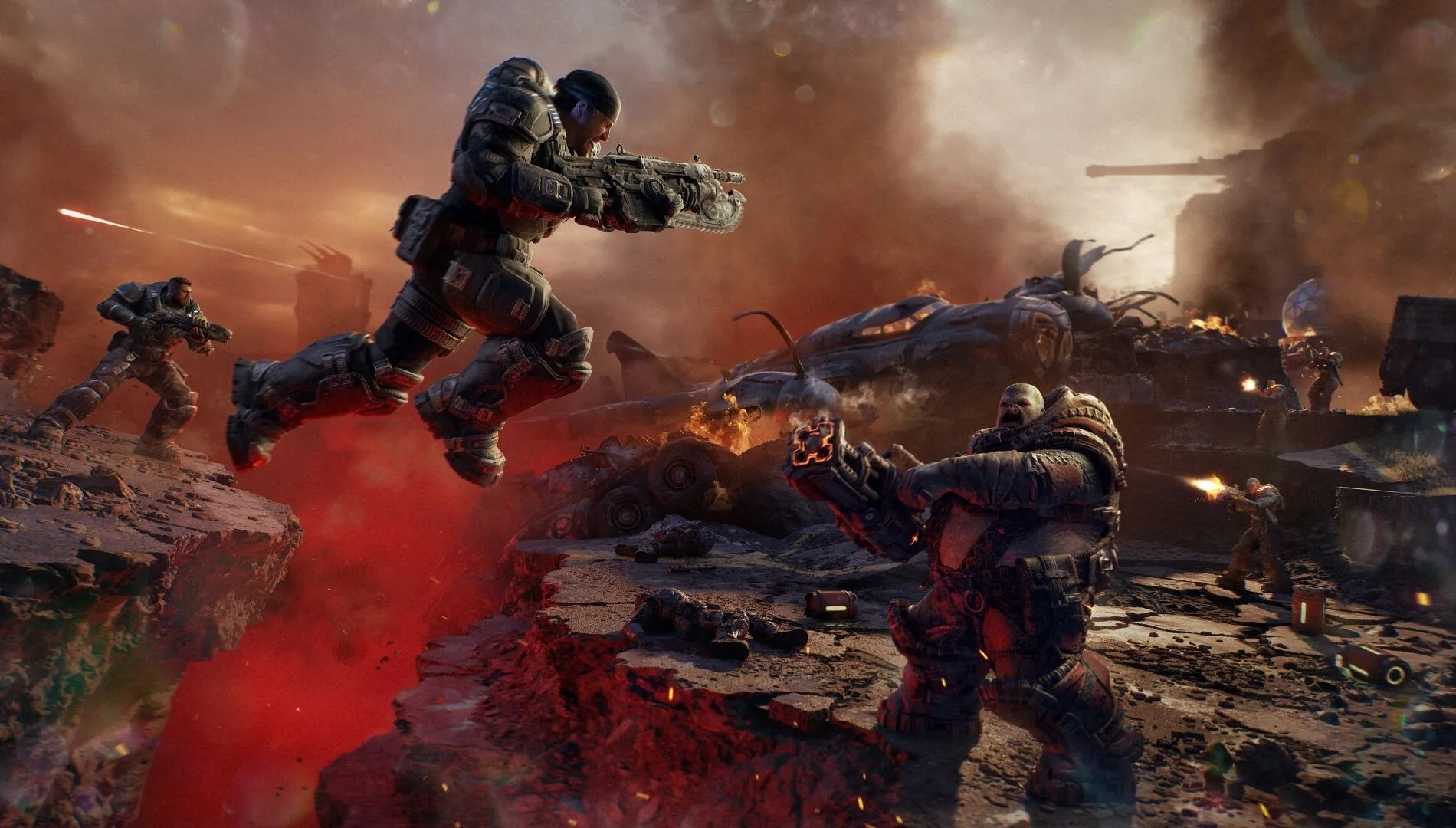 Gears of War: E-Day Hadirkan Mode Horde Siege, Kolaborasi 12 Pemain dalam Satu Medan Tempur