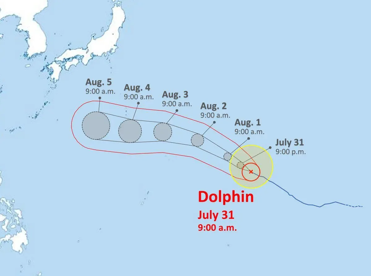 Topan Dolphin Menguat, Jepang Bersiap Hadapi Badai Dahsyat
