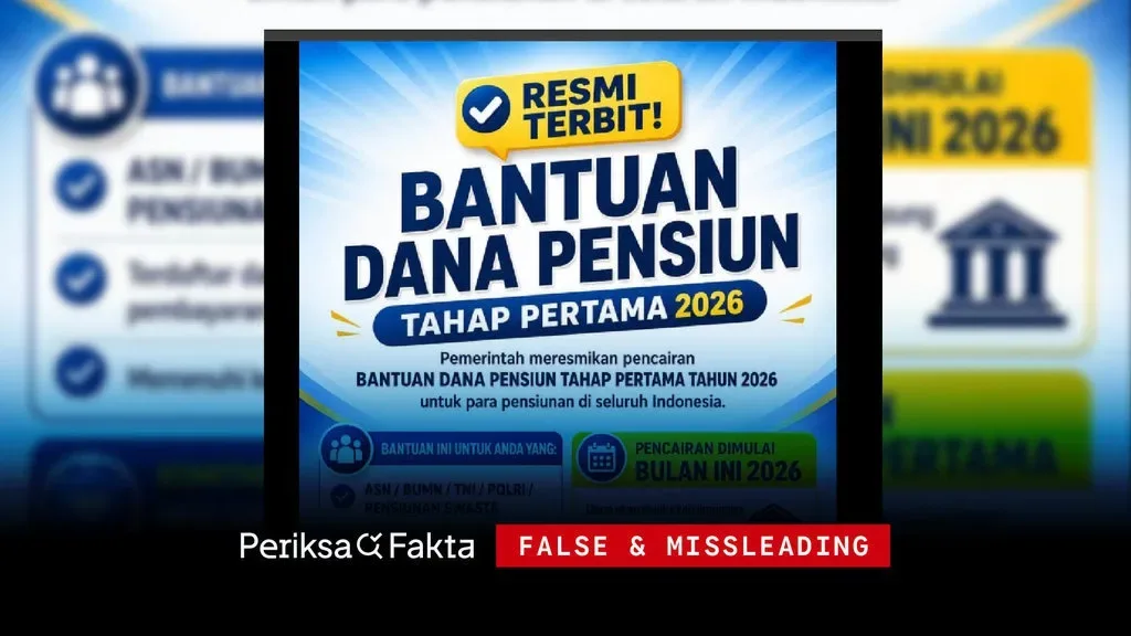 Waspada, Beredar Hoaks Pendaftaran Dana Pensiun Tahap 1 2026 Mengatasnamakan TASPEN