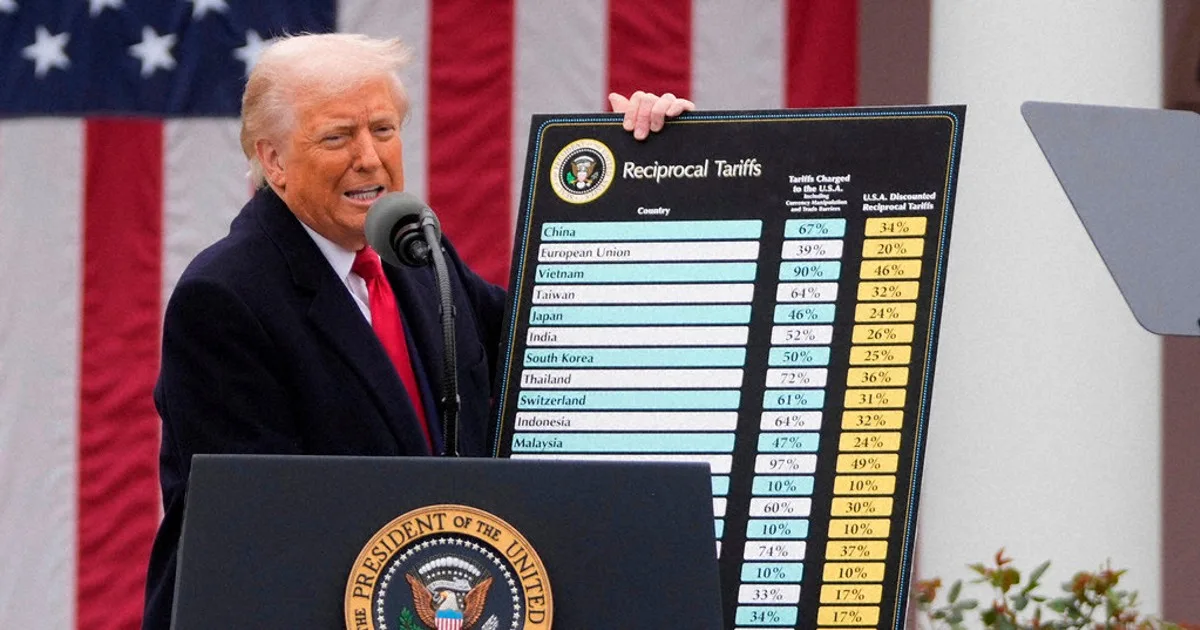 25 Negara Bagian AS Gugat Tarif Baru Trump: Dalih Buruh Paksa Dinilai Dalih