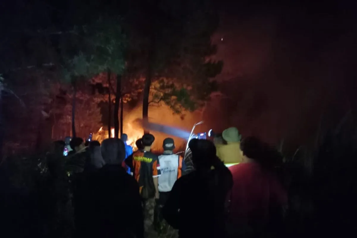 Kebakaran Hutan Gunung Soputan Meluas, Capai 300 Hektare: Upaya Pemadaman Terkendala Angin Kencang
