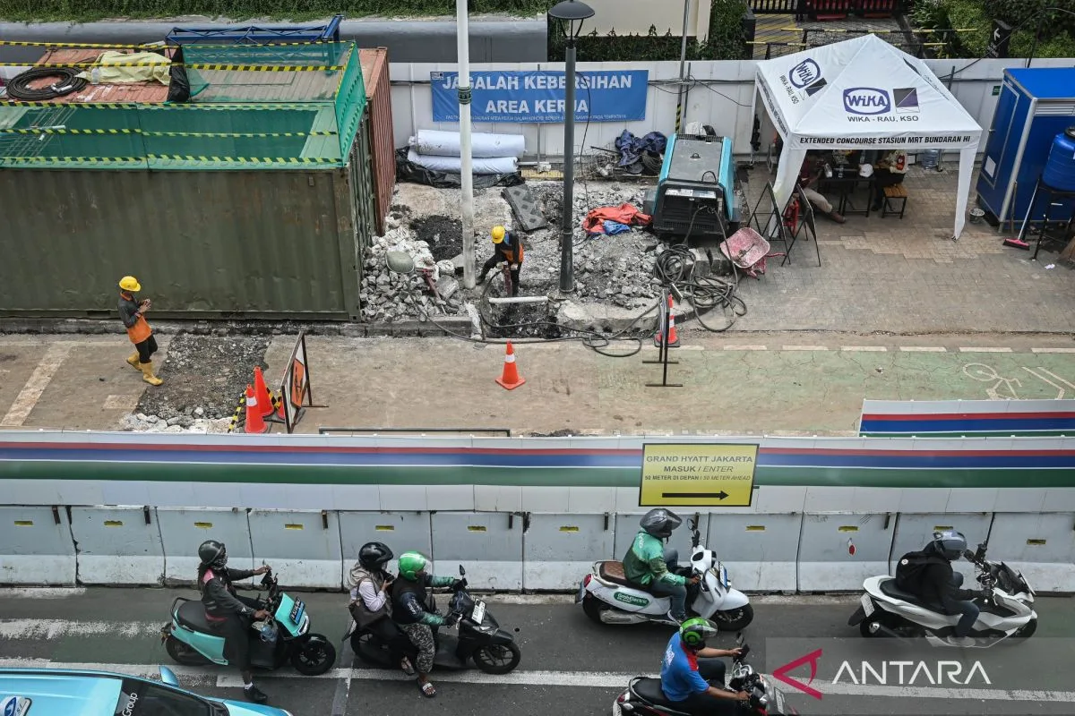 Rekayasa Lalin Stasiun Kota: Uji Kesabaran Warga Jakarta demi MRT Fase 2