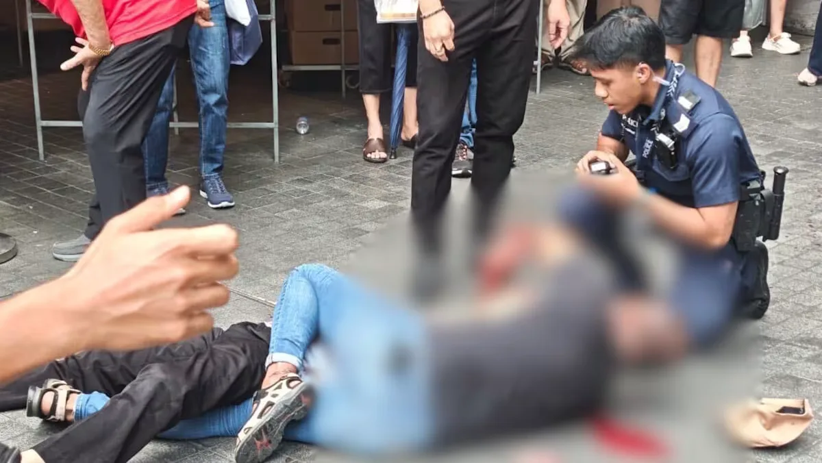 Pria Bersenjata Pisau di Clementi Dilucuti Warga, Polisi Singapura Selidiki Dugaan Luka Diri