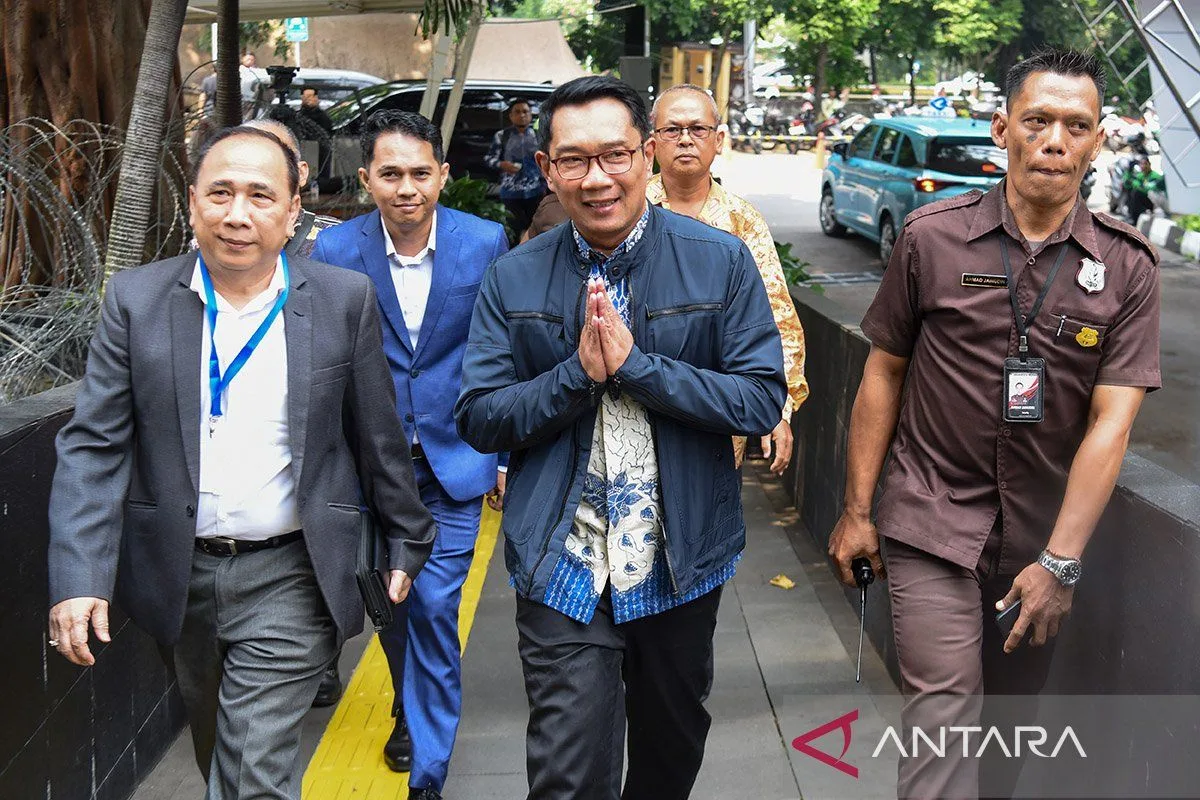 KPK Buka Peluang Periksa Kembali Ridwan Kamil usai Menahan Empat Tersangka Bank BJB