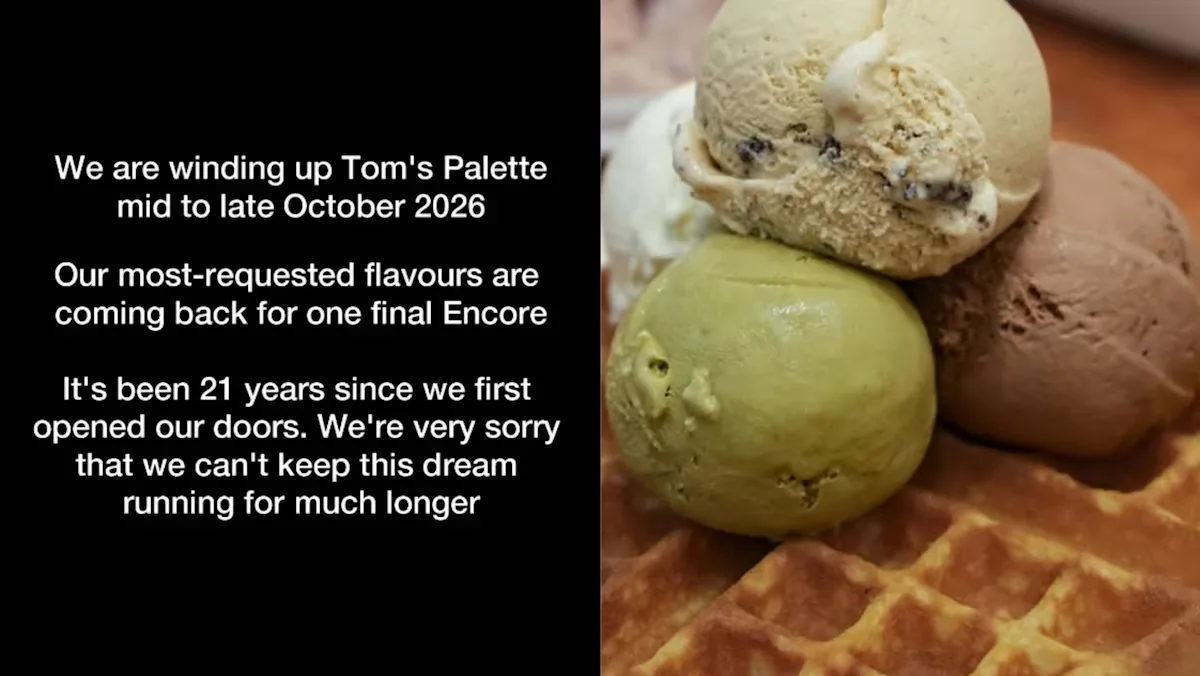 Gelato Legendaris Singapura Tom's Palette Tutup Setelah 21 Tahun: Industri Dessert Hanya Untung 3 Jam Sehari