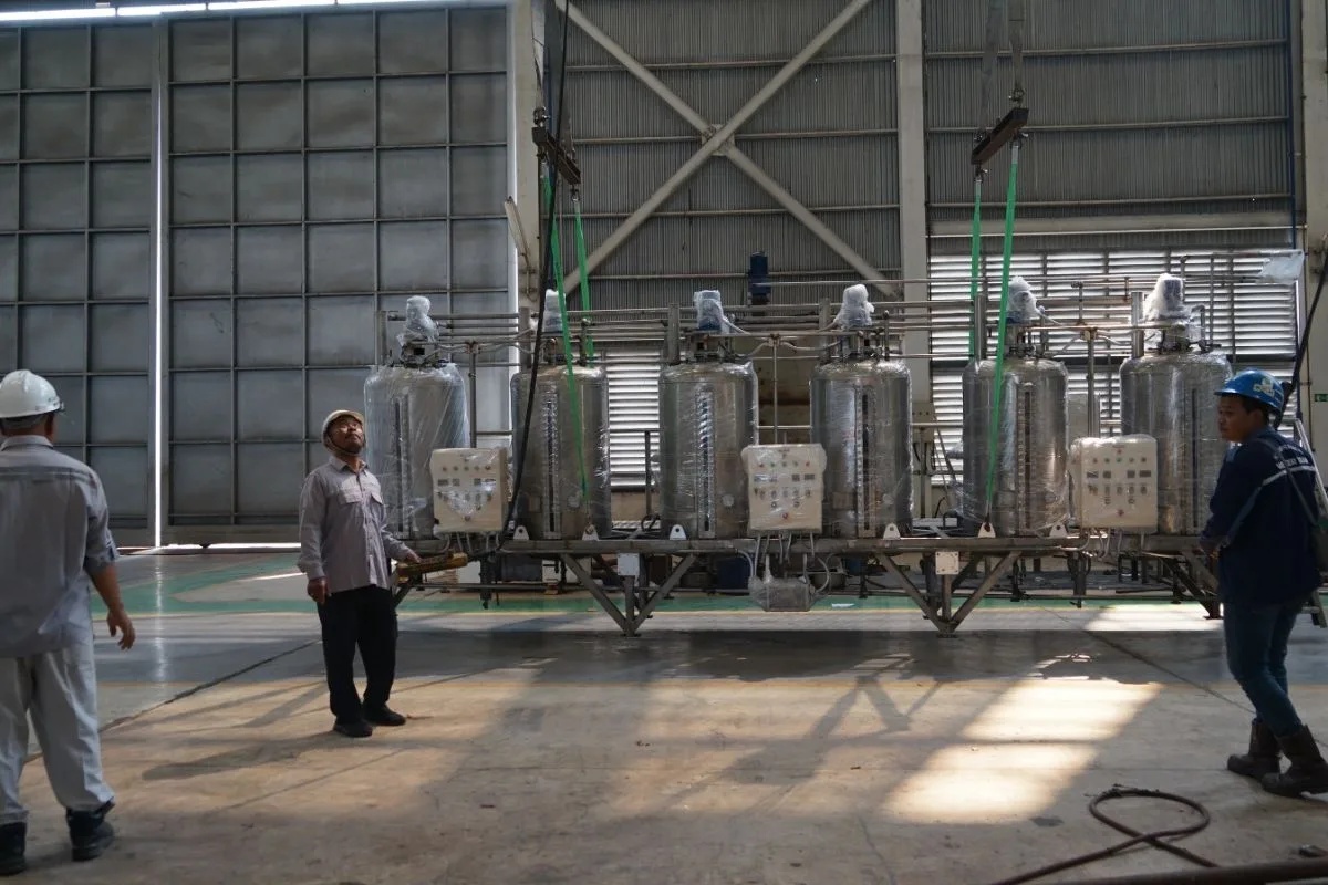 Barata Indonesia Kirim Reaktor Biodiesel B100 ke Kalsel, Perkuat Hilirisasi Sawit Nasional