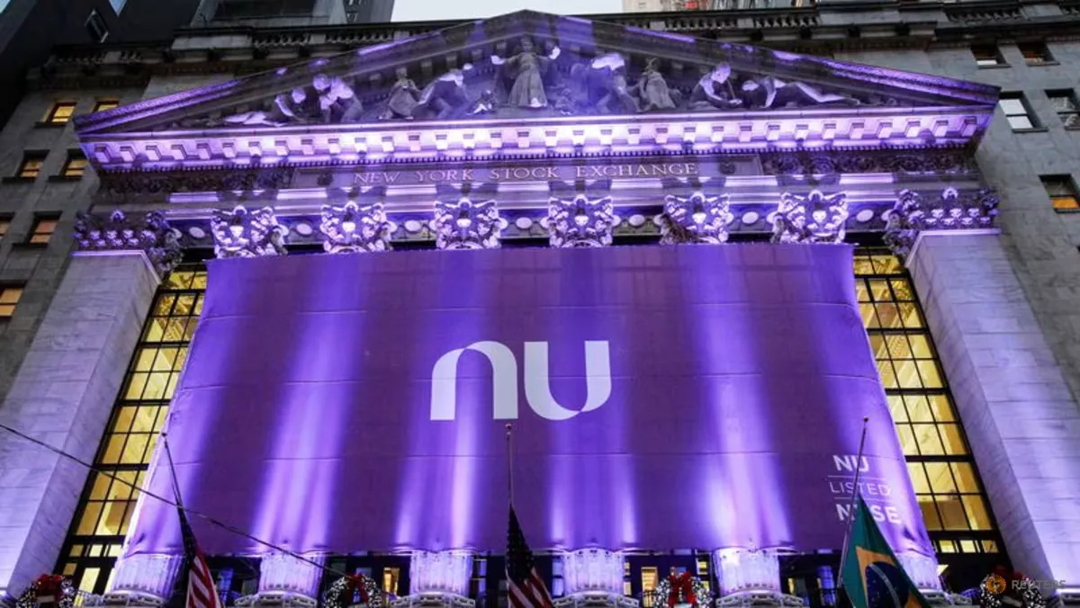 Nubank Cetak Rekor Laba US$1,06 Miliar, Saham Melonjak 9,5%