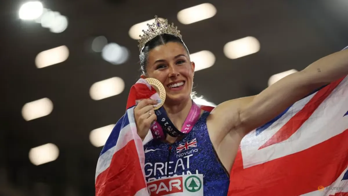 Amy Hunt Sabet Emas 200m, Ganda Sprint Eropa Genggam Dua Gelar