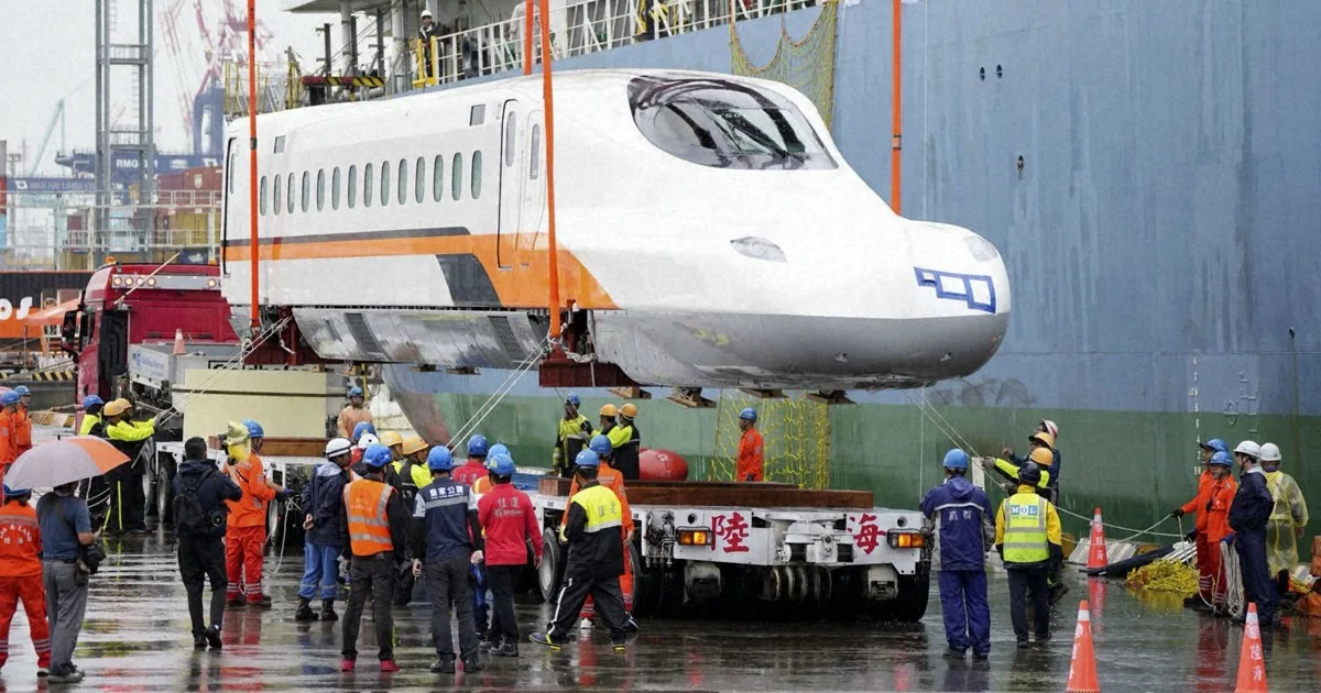 Taiwan Sambut Kereta Cepat N700ST Buatan Jepang, Kapasitas Angkut Naik 25 Persen