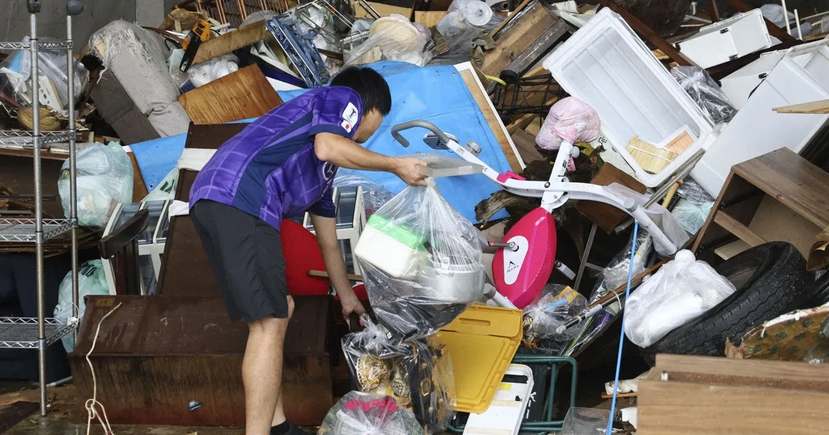 Banjir Chiba: 10 Tewas, 1.300 Rumah Terendam, Ribuan Mobil Terlantar