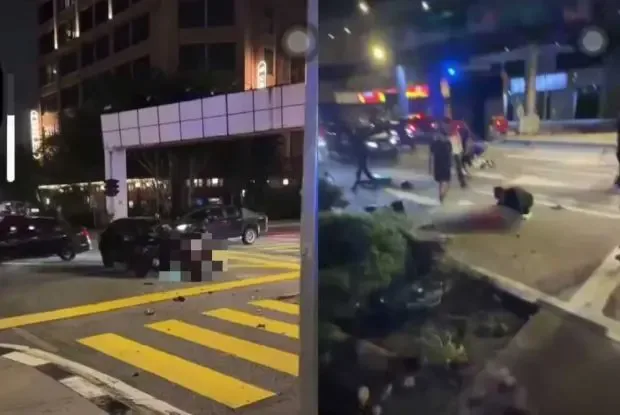 Truk Imigrasi Lawan Lampu Merah di Kuala Lumpur, Satu Keluarga Tewas