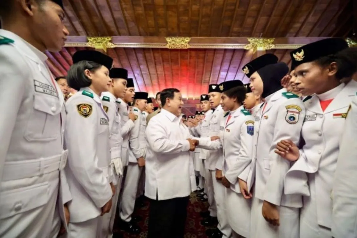 Prabowo Jamu Paskibraka di Hambalang: Apresiasi di Balik Simbol Kenegaraan