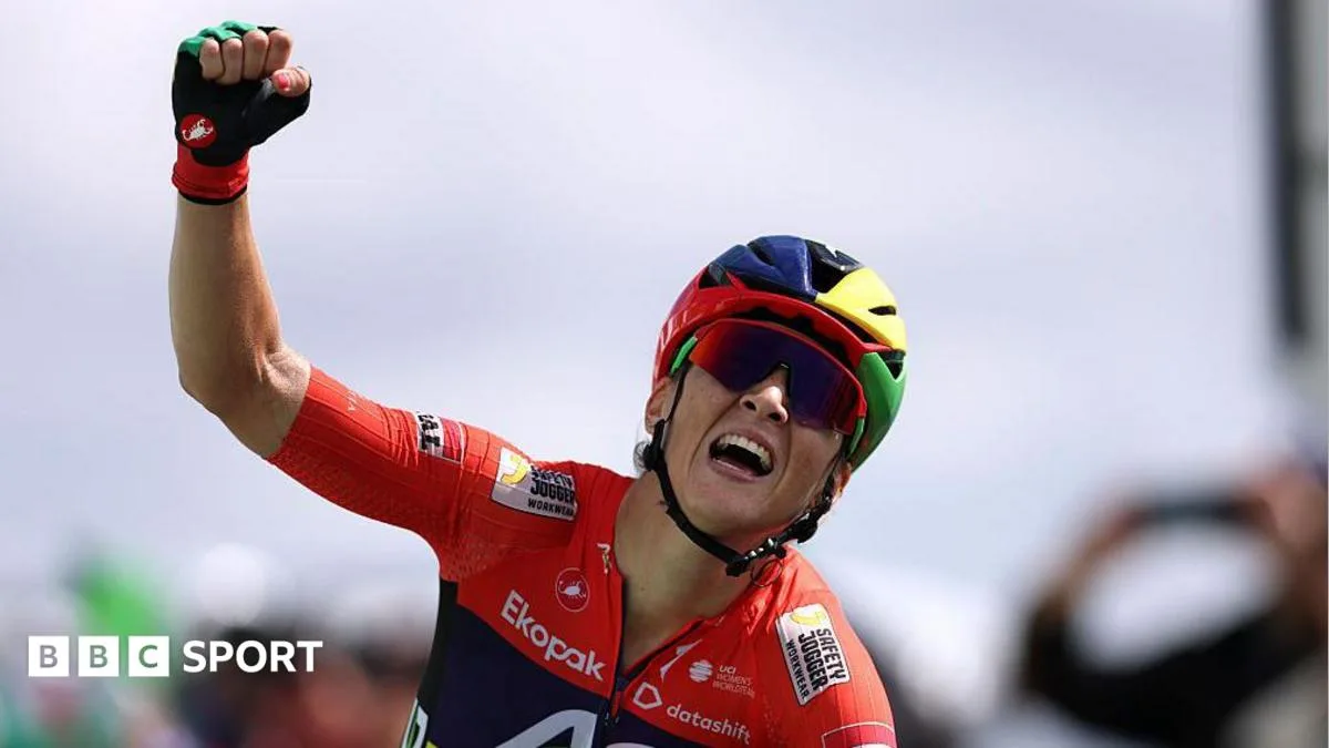 Le Court Rebut Kaus Hijau Tour of Britain Women Usai Menangi Etape Great Orme