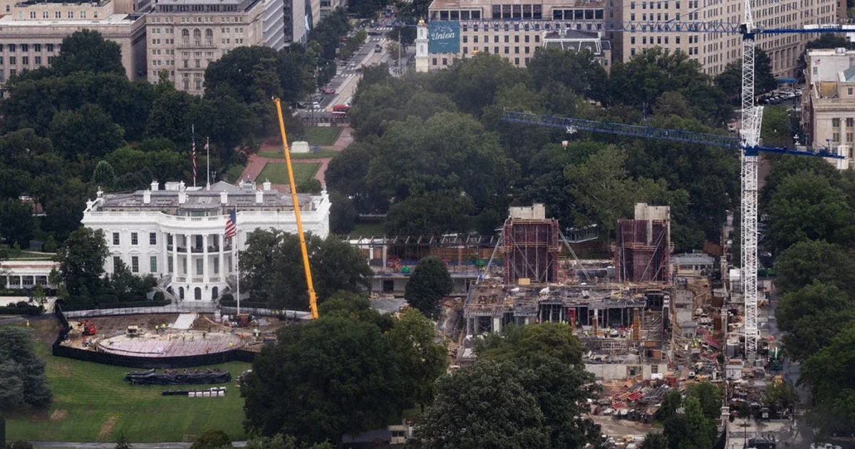 Gedung Putih Lanjutkan Proyek Ballroom Rp6,4 Triliun: Mahkamah Agung AS Jadi Penentu