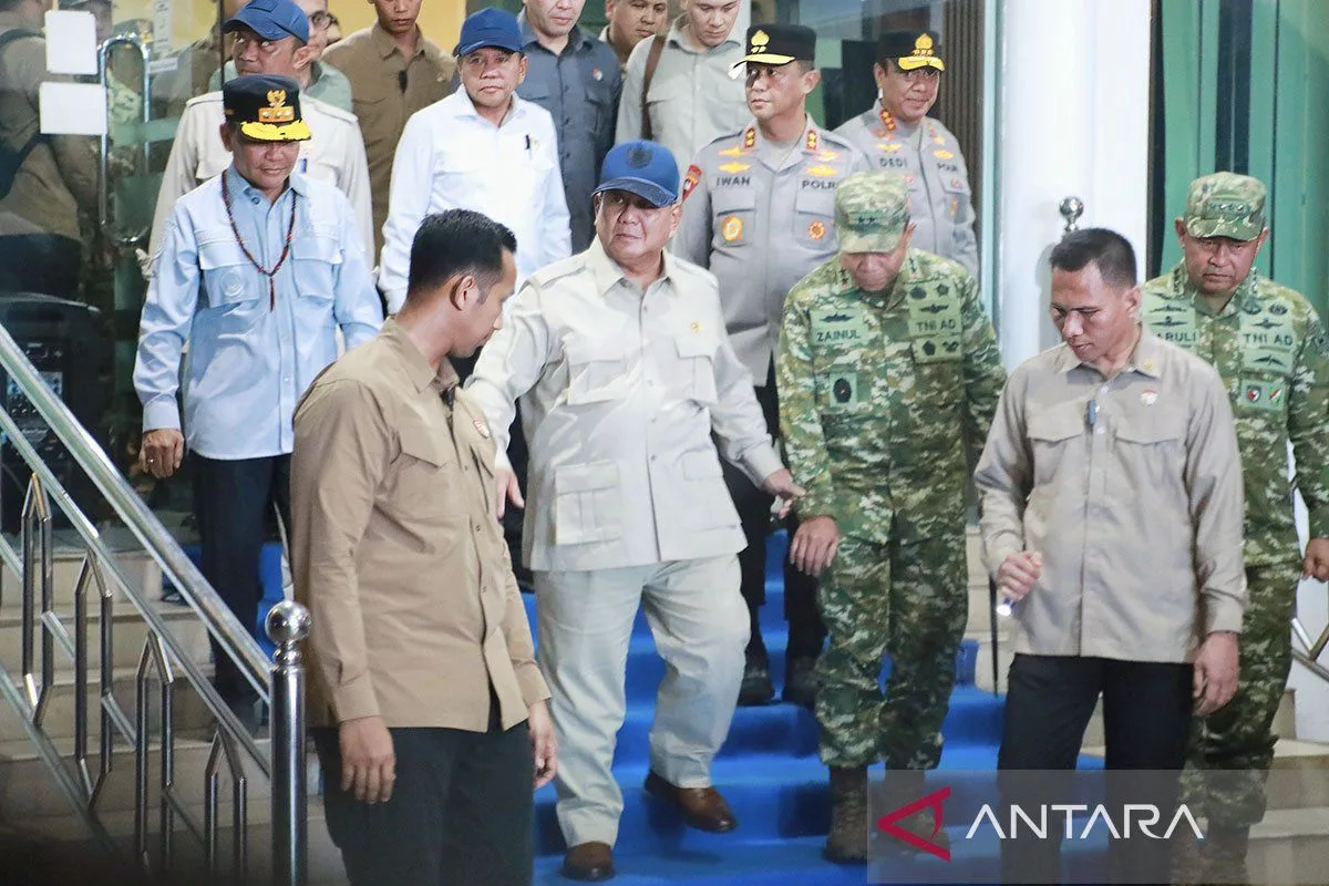 Kehadiran Prabowo di Palangka Raya: Jaminan Pusat untuk Perkuat Penanganan Karhutla Kalteng