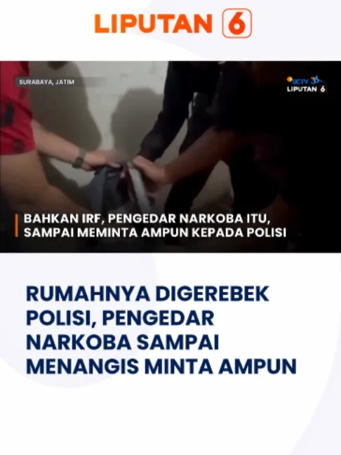 penggerebekan narkoba di Surabaya