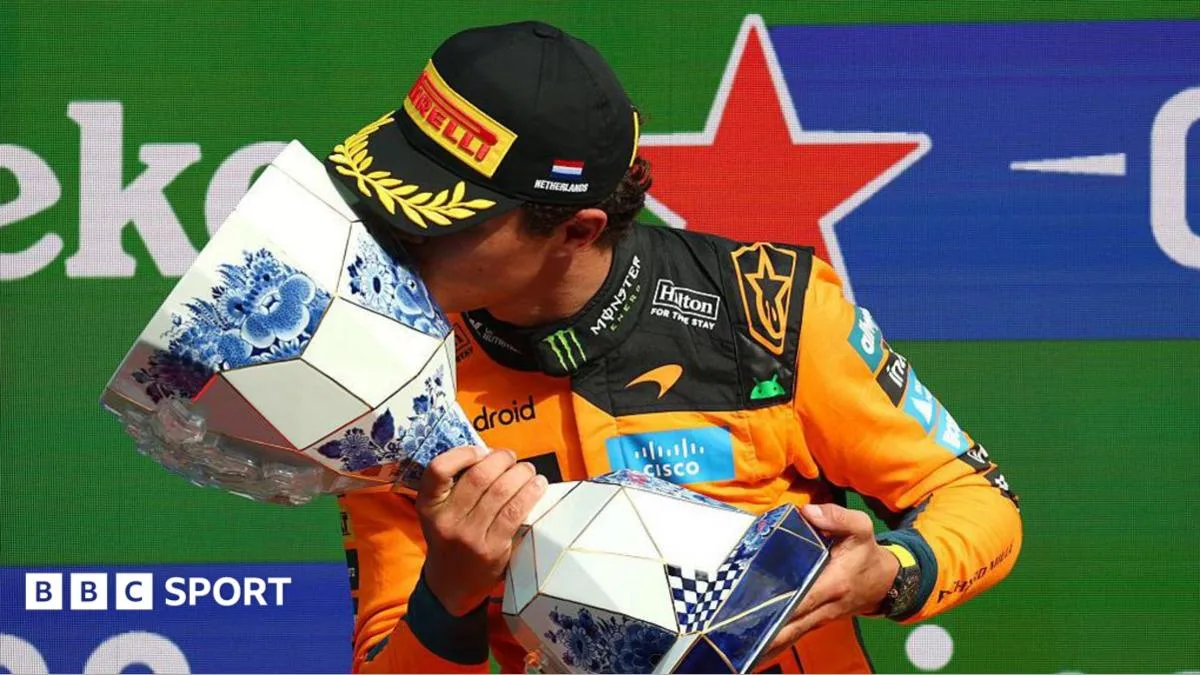 Norris Menangkan GP Belanda, Verstappen Tersingkir Kecelakaan di Lap Pertama